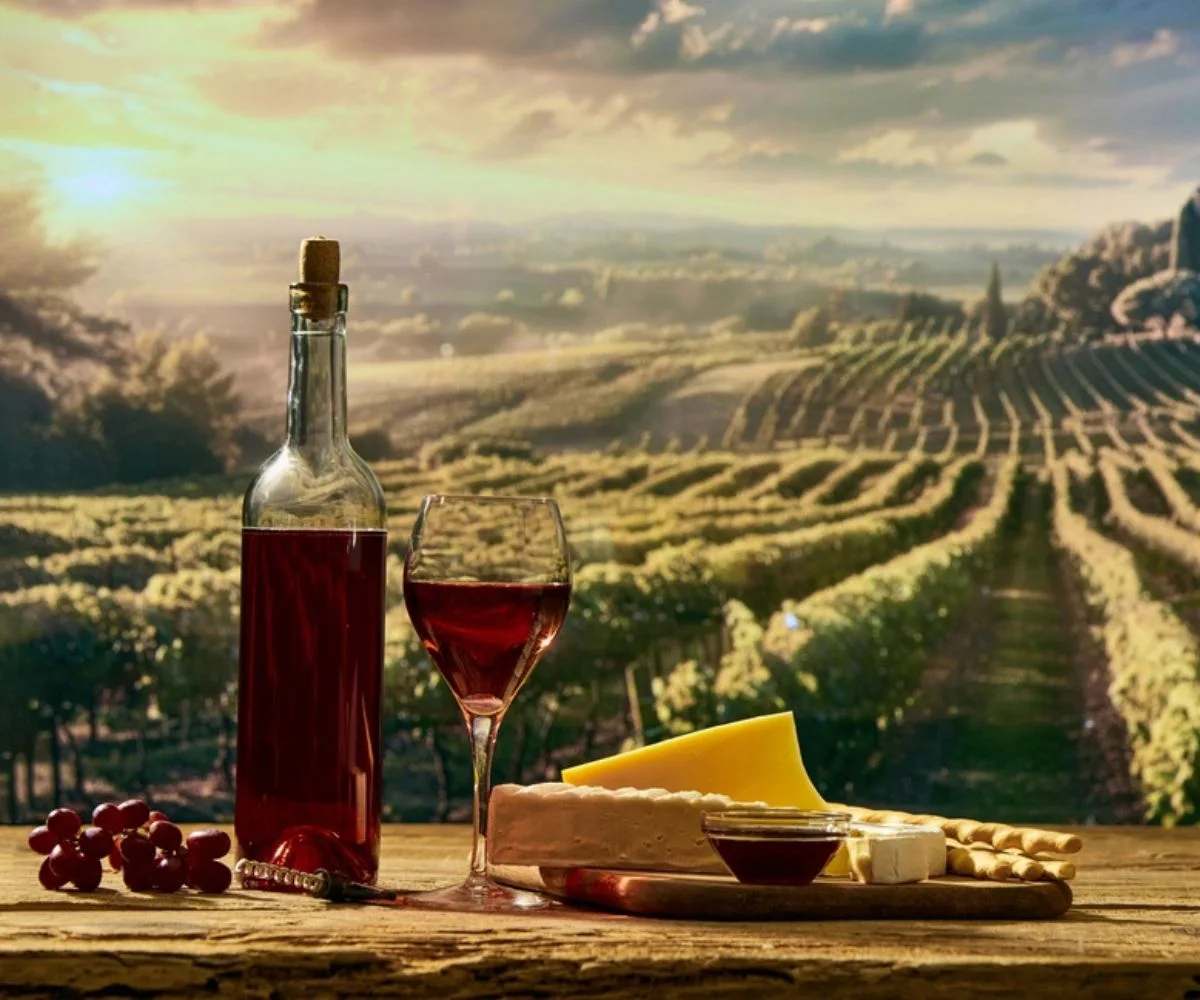 Vinos orgánicos, viñedo.