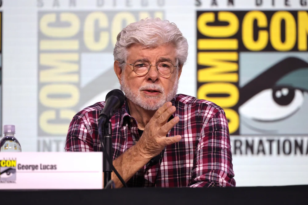 George Lucas en la Comic Con 2025, en San Diego.