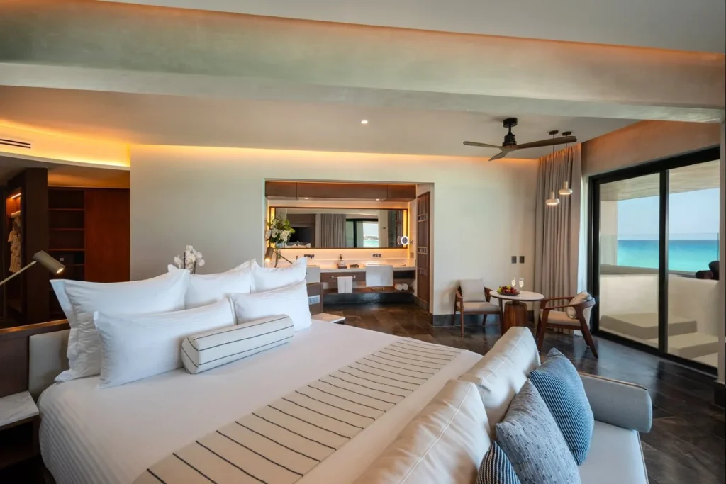 Suite del hotel Secrets Mirabel Cancún.