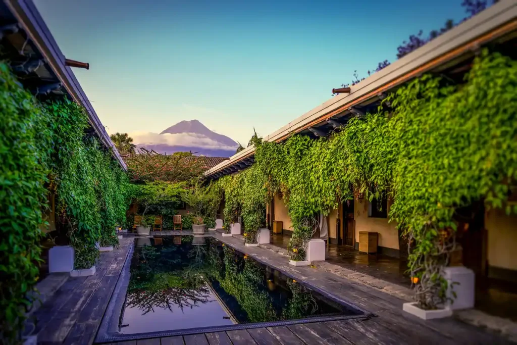 Porta Hotel Antigua, hoteles sustentables en Guatemala. 