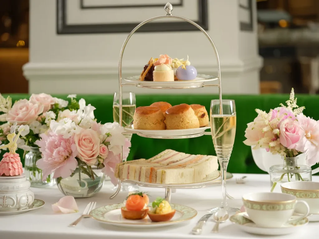Pas de Deux Afternoon Tea en Park Room del JW Marriott Grosvenor House London.