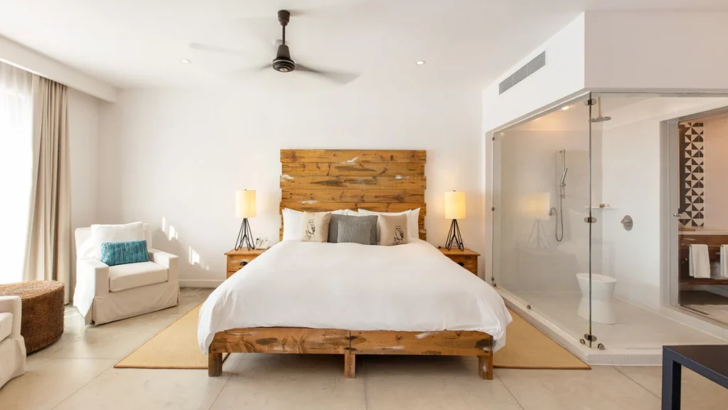 Habitación del hotel El Ganzo, Cabo San Lucas.