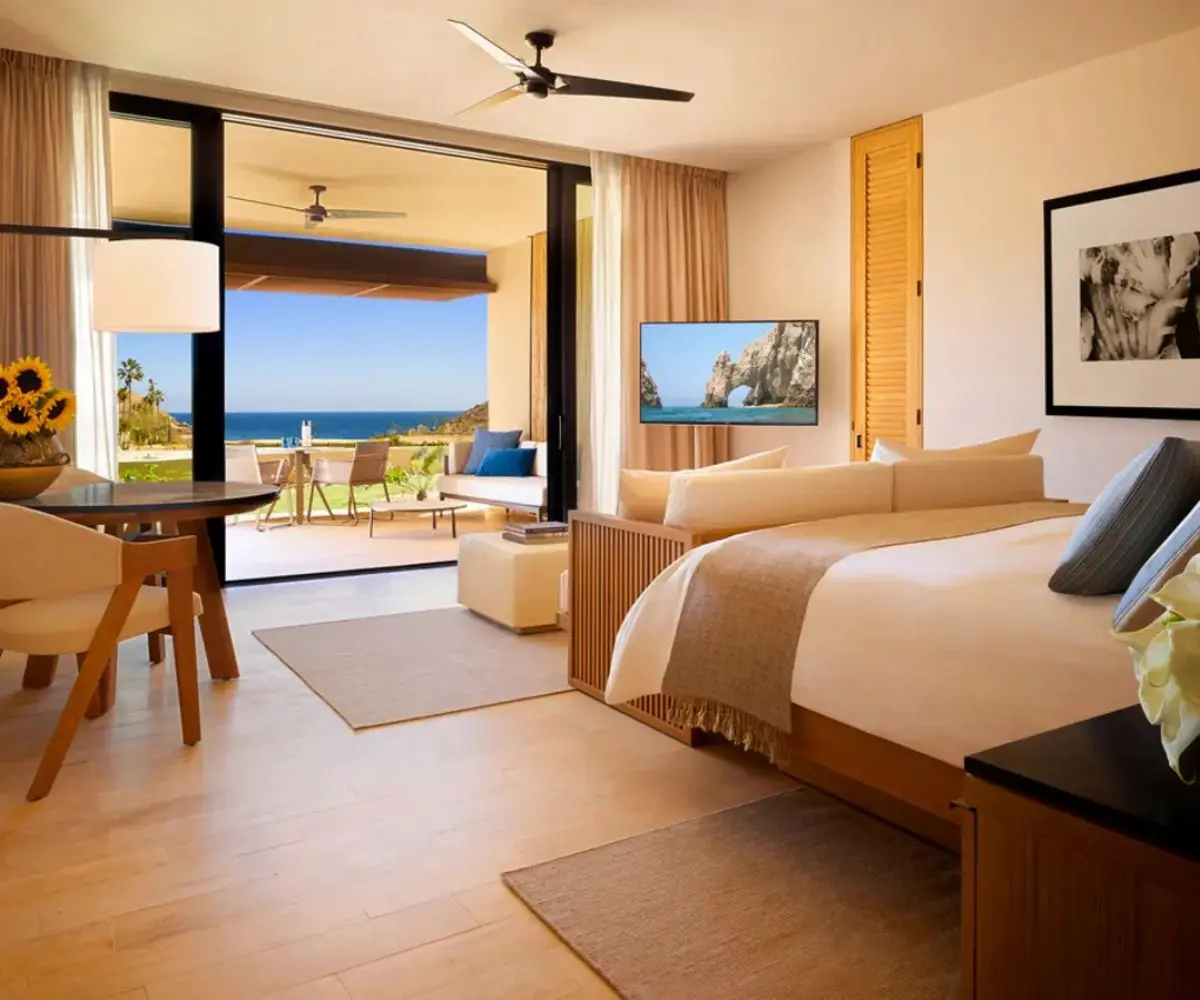 Habitación del hotel Montage Los Cabos.