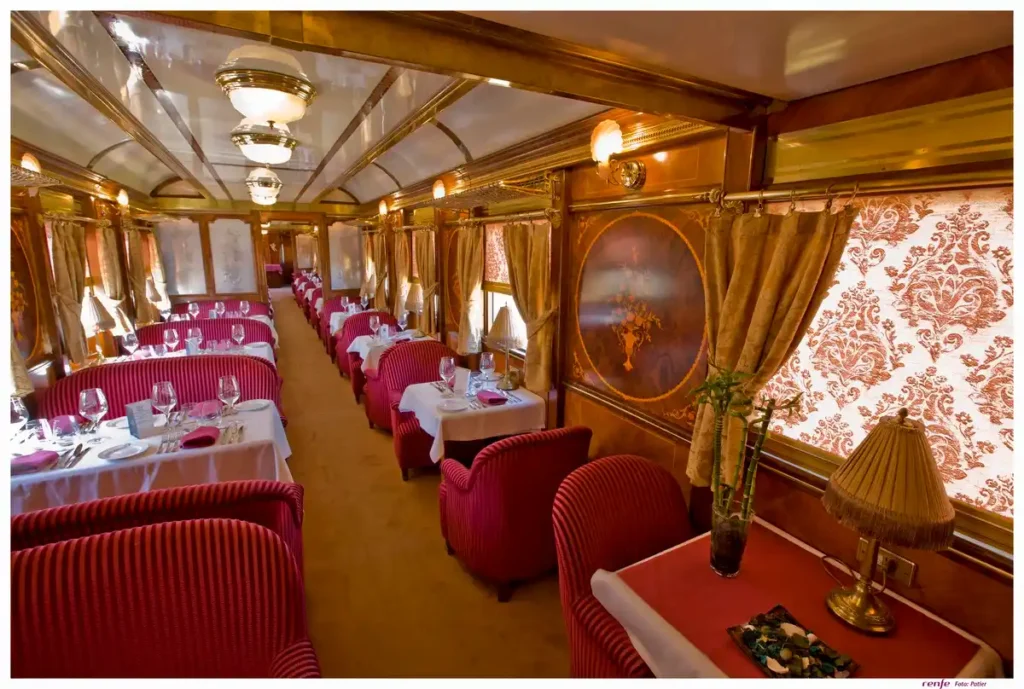 Coche Comedor del Tren Al Ándalus, RENFE.