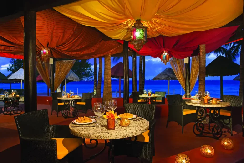 Olio Restaurant Dreams Sands Cancun.